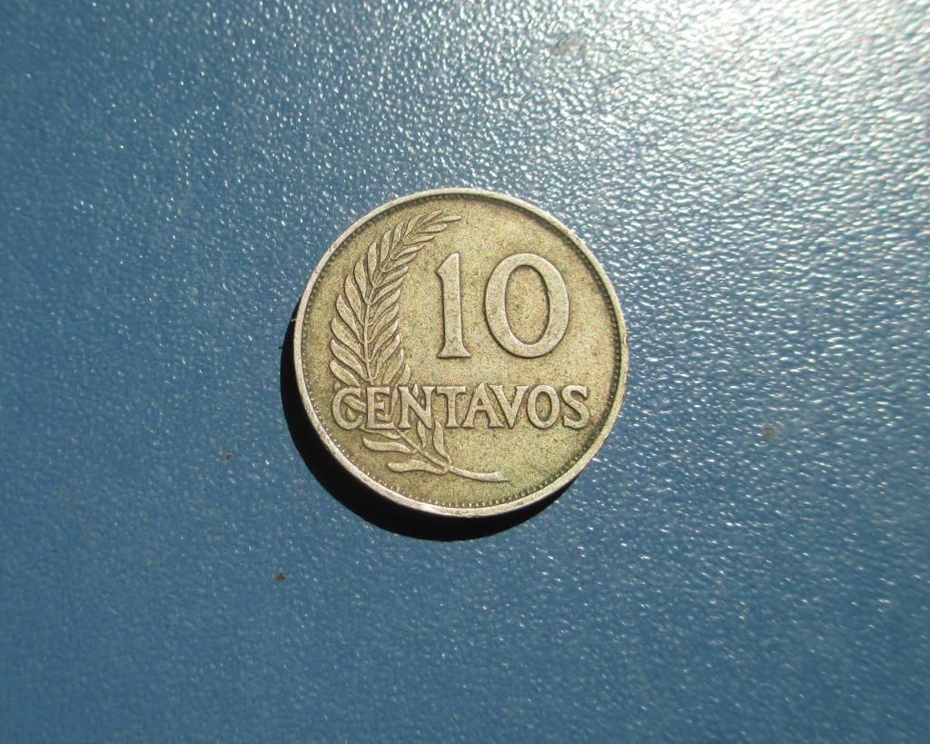 Moneda Diez Centavos De 