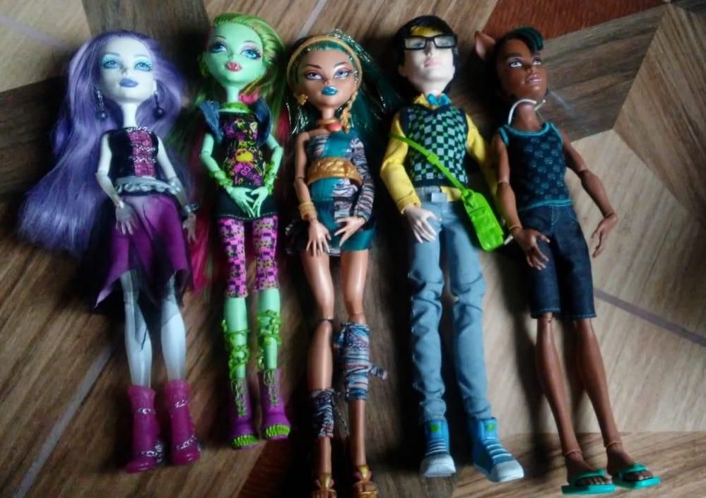 Monster High, muñecas sueltas.