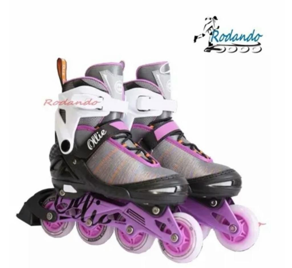 Patines Fitness Roller Luces Led