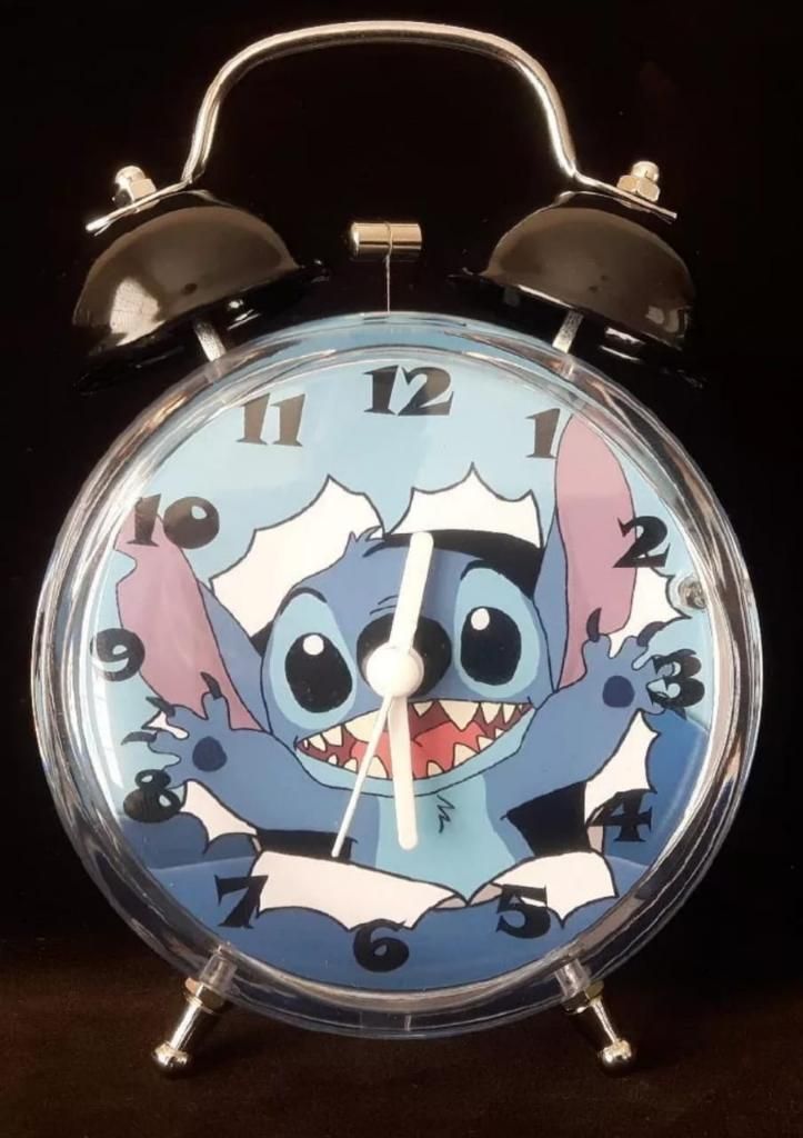 Reloj Despertador Stitch