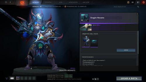 Set Exclusivo De Sven 2017 Limitado Dota 2