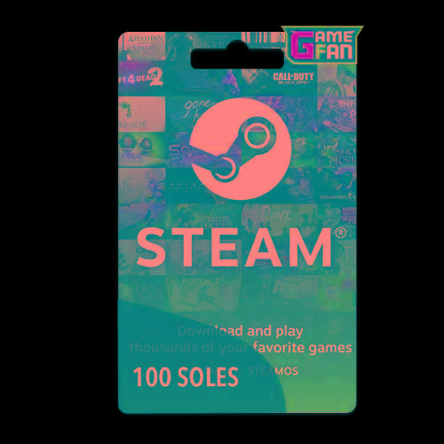 Tarjeta Steam Wallet 100 Soles