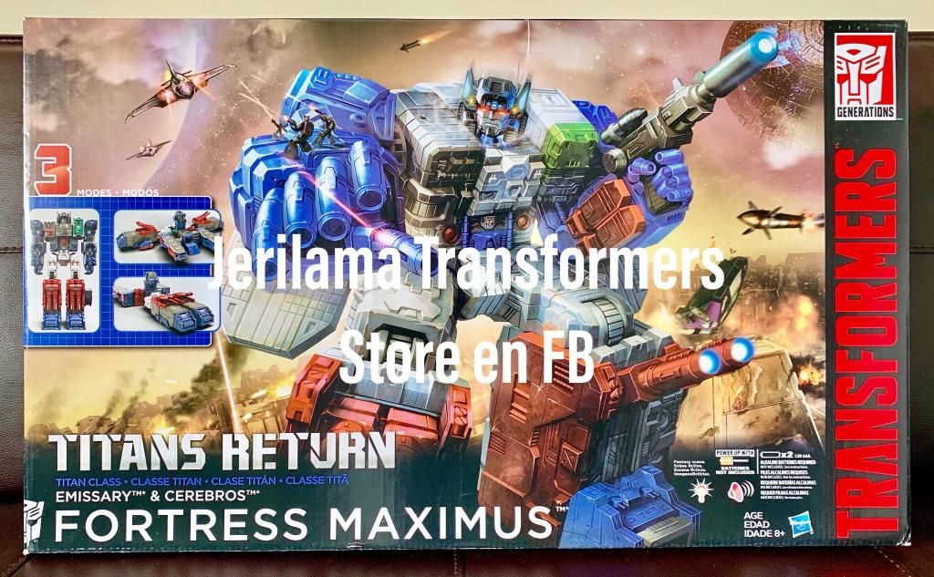 Transformers Titans Return Titan Fortress Maximus Hasbro