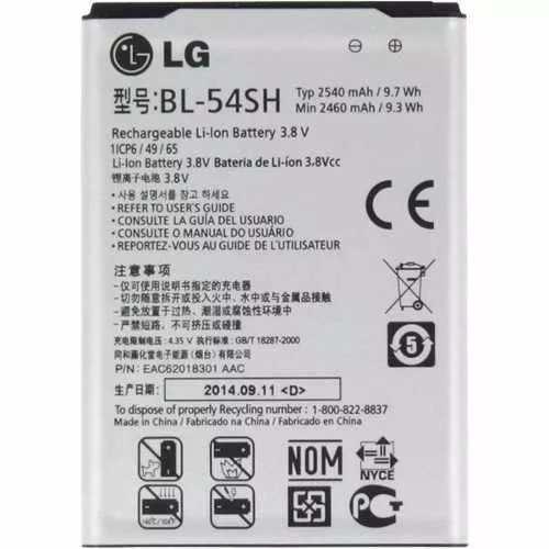 50s Batería Lg G3s,g3 Beat,g3 Mini,l80 (bl-54sh Bl-54sh)