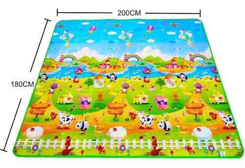 Alfombra Infantil Antigolpes Grueso Para Bebes Y Niños