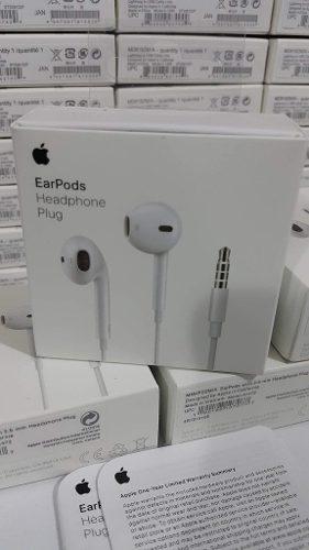 Audifonos Earpods Apple iPhone 5, 5s, 6, 6s Original Sellado