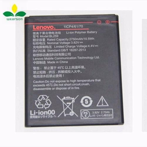 Bateria Lenovo Bl259 Vibe K5 K32c30 K32c36 2750mah