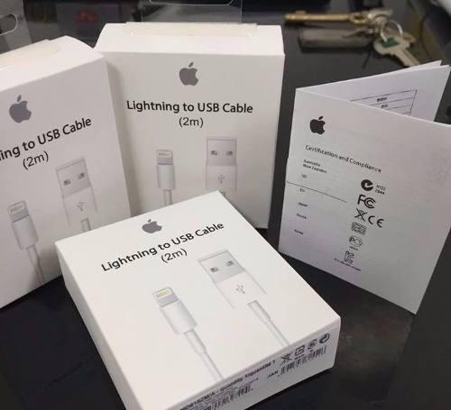 Cable Lightning 2 Metros Apple Original iPhone Caja Sellada
