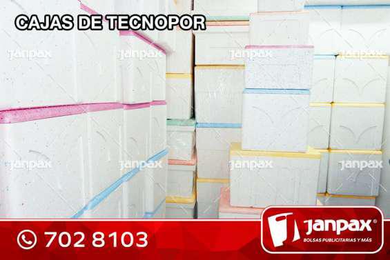 Cajas de tecnopor