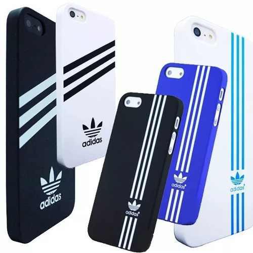 Carcasa Case Forro Estuche iPhone 4 5 6 7 8 X adidas