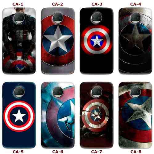 Carcasas Case Funda Marvel Motorola G5s Plus