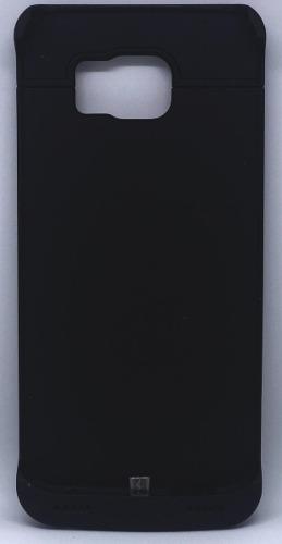 Cargador Carcasa Funda Samsung Galaxy S6 Y S6 Edge Negro
