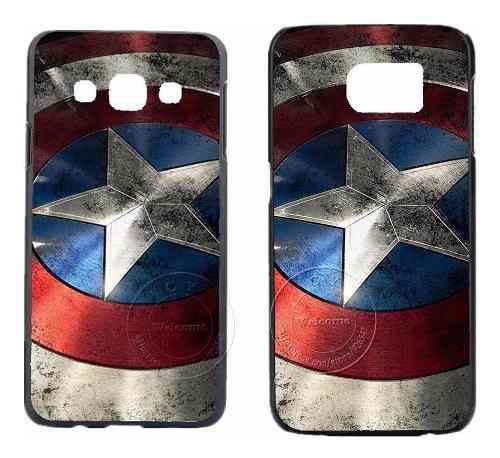 Case Carcasa Capitán América Samsung J5 J7 S5 S6 S7 Edge