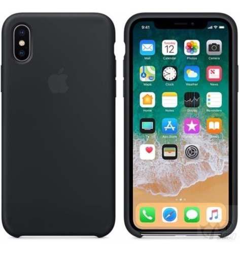 Case Protector De Silicona Para iPhone X Original Apple