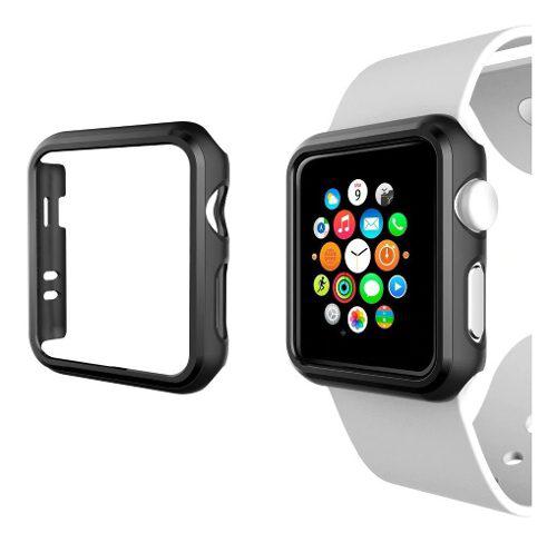 Case Protector Negro Para Apple Watch Series 4 44mm