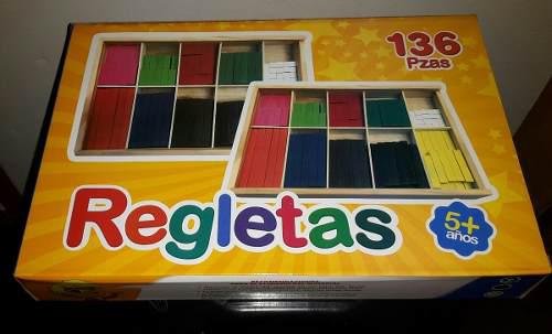 Didáctico Regletas De 136 Pzas.