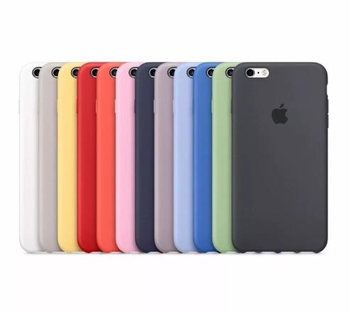 Funda Silicone Case Para iPhone 6 6s Nuevos Sellado Original