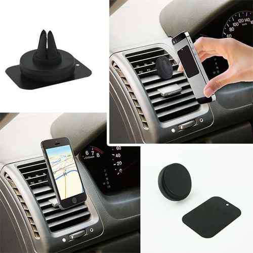 Holder Soporte Magnético Porta Celular Ventila Auto 3m