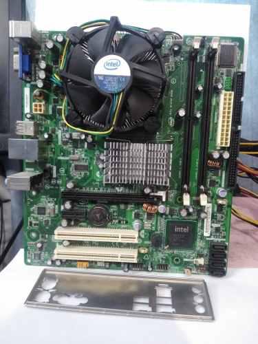 Intel Lga 775 Dg31pr. Placa Memorias Procesador Cooler