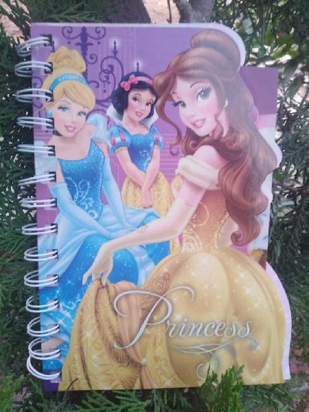 Libreta de Apuntes Princesas Disney
