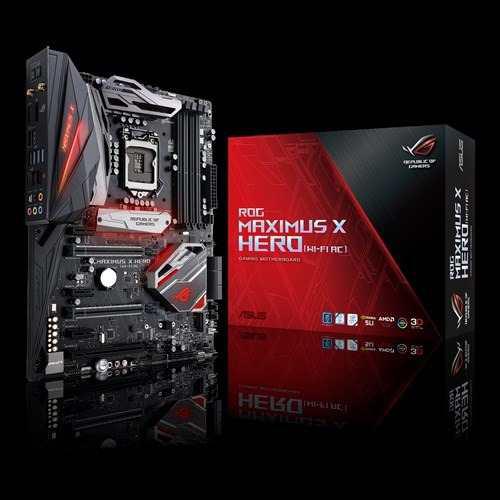 Motherboard Asus Rog Maximus X Hero, Lga1151, Z370, Ddr4, Sa