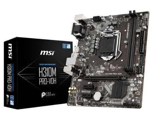 Motherboard Msi H310m Pro-vdh, Lga1151, H310, Ddr4, Sata 6.0