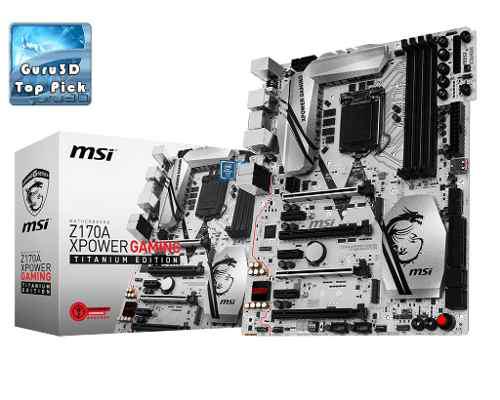 Motherboard Msi Z170a Xpower Gaming Titanium Edition Lga 115