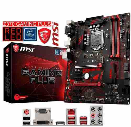 Motherboard Msi Z370 Gaming Plus, Lga1151, Z370, Ddr4