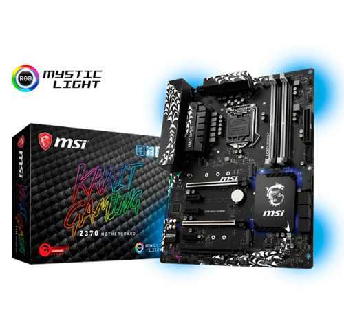Motherboard Msi Z370 Krait Gaming, Lga1151, Z370, Ddr4