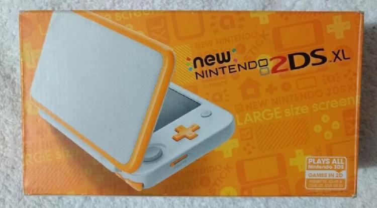 New Nintendo 2ds Xl Blanco Naranja