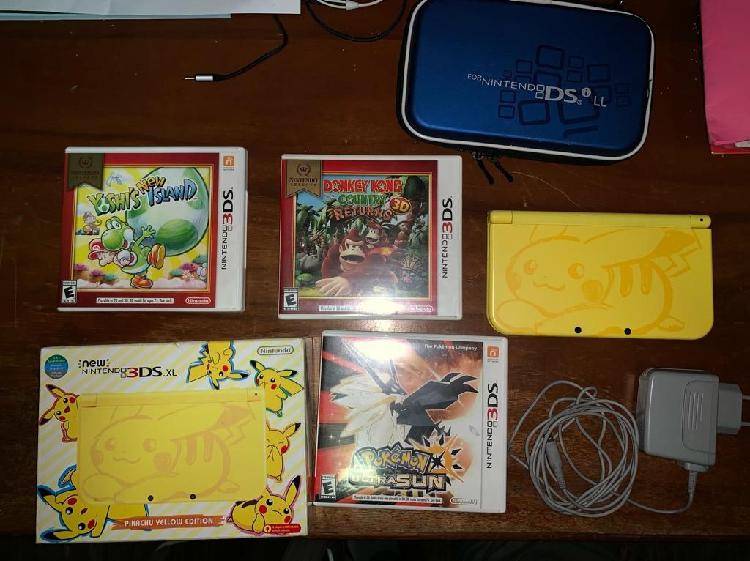 New Nintendo 3DS XL PicachuYellowEdition