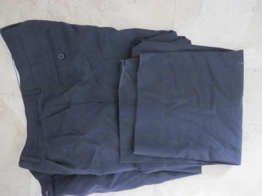 Pantalón de vestir de tela T-34 camisa corbata (3 x S/ 10)