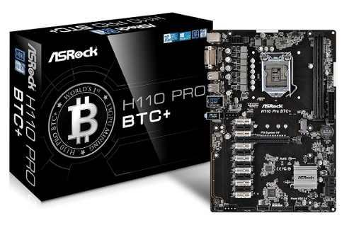 Placa Madre Asrock Btc H110 Pro Nueva Bitcoin Motherboard