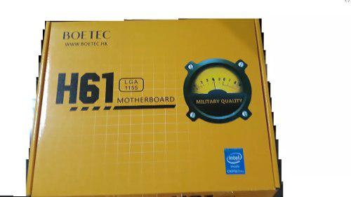 Placa Madre Intel 2 Y 3g 1155/ddr3 Intel H61-selladas Nueva