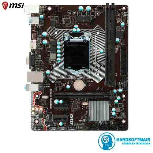 Placa Madre Msi H110m Pro-vh Plus Lga 1151 Ddr4 Oferta