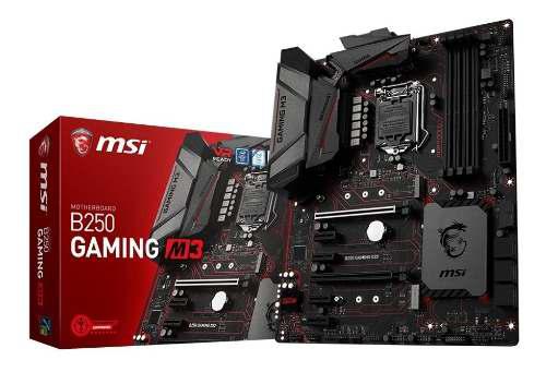 Placa Msi B250 Gaming M3 Intel Lga 1151 Ddr4 Facturado