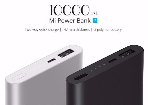 Power Bank Xiaomi Original 2da. Real 10000 Bateria Portatil
