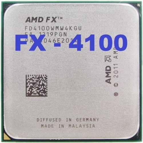 Procesador Cpu Amd Fx-4100 Quadcore 3.6ghz Socket Am3+ 95w