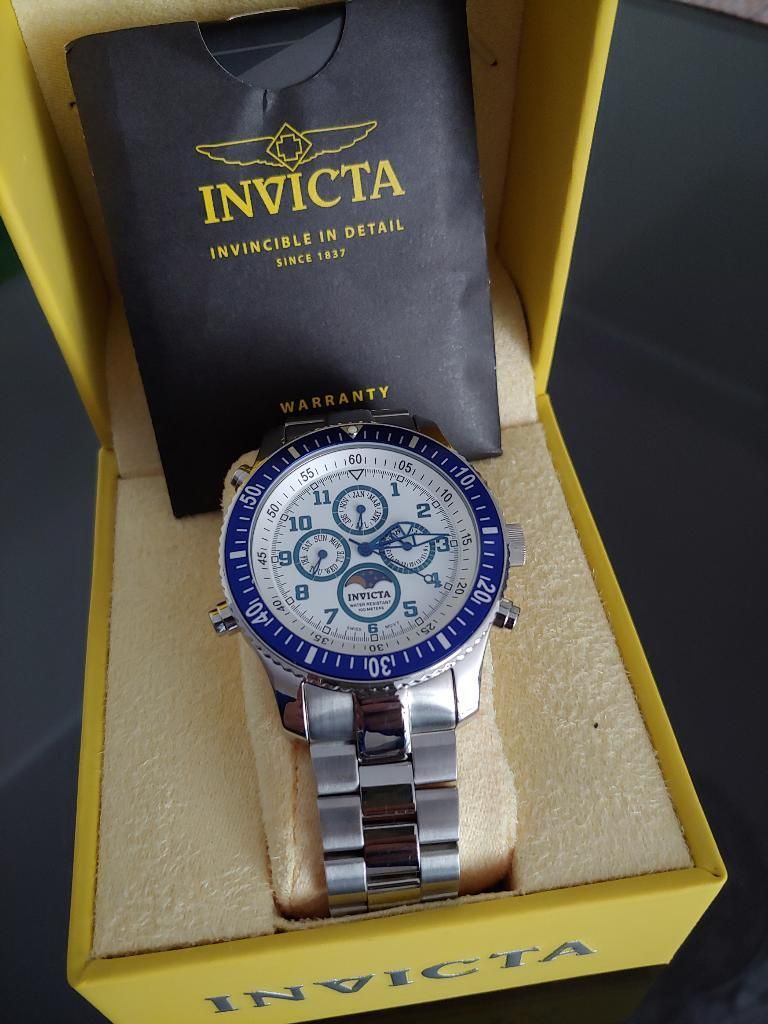 Reloj Invicta Aviador Nuevo Original