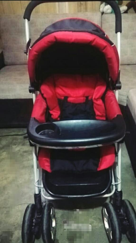 Remato Coche Cuna Rojo Unisex Negociable