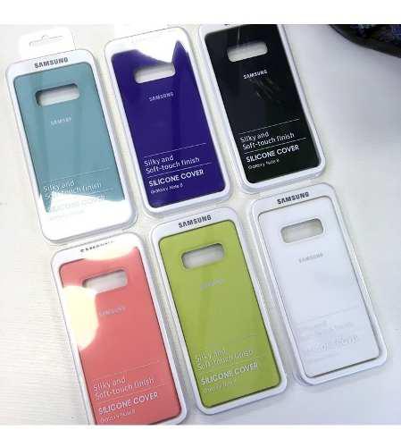 Silicone Cover Case Funda Samsung Galaxy Note 8