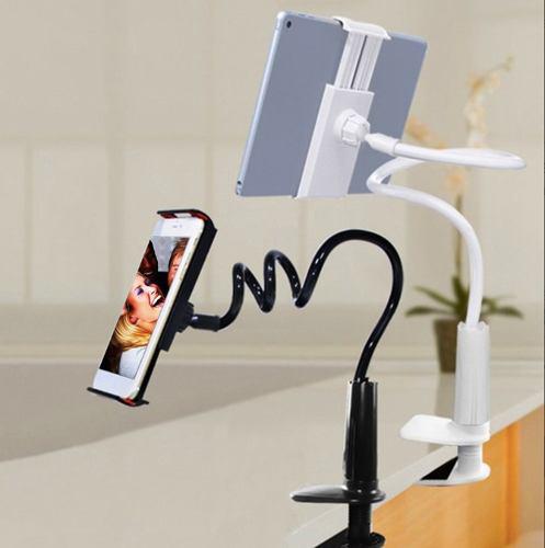 Soporte Flexible Largo Para Celular Con Gancho