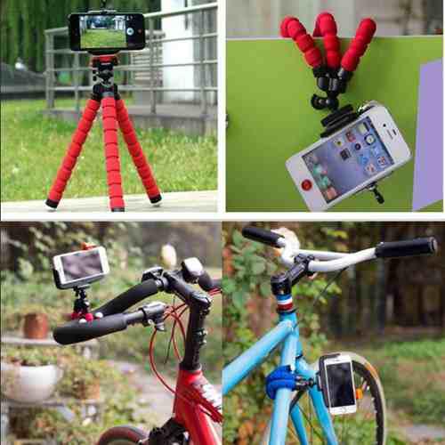 Tripode, Flexible, Smartphone, Selfie, Soporte
