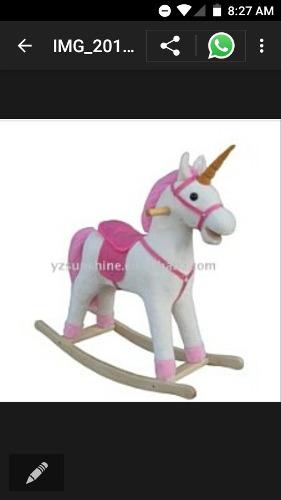 Unicornio Pony Caballitos A Pilas Cantan En Ingles Nuevos