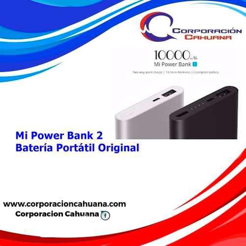 Xiaomi Mi Power Bank 2-10000 Mah Batería Portatil Original
