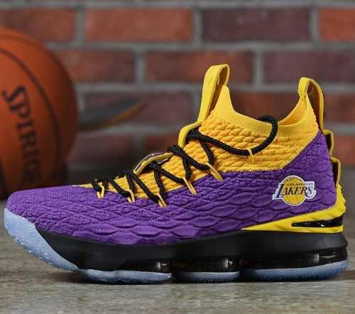 Zapatillas Nike Lebron 15 Lakers