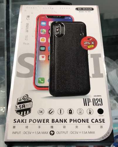 iPhone X Power Case Batería Externa Wk Design Original