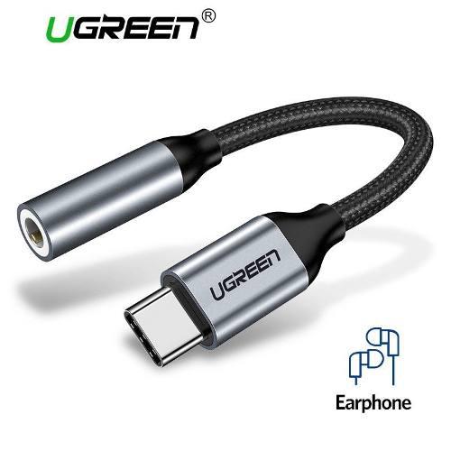 Cable Usb Tipo-c A Jack 3.5mm Para Audifonos Marca Ugreen