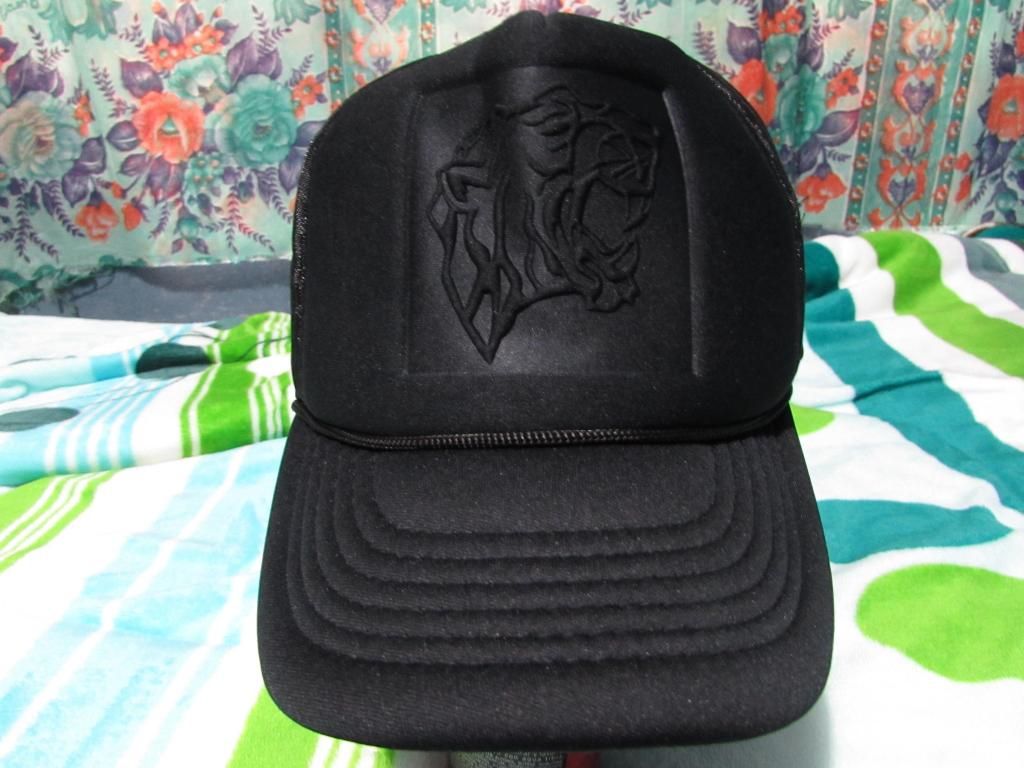 gorras de béisbol Hip Hop leopardo negro curvado