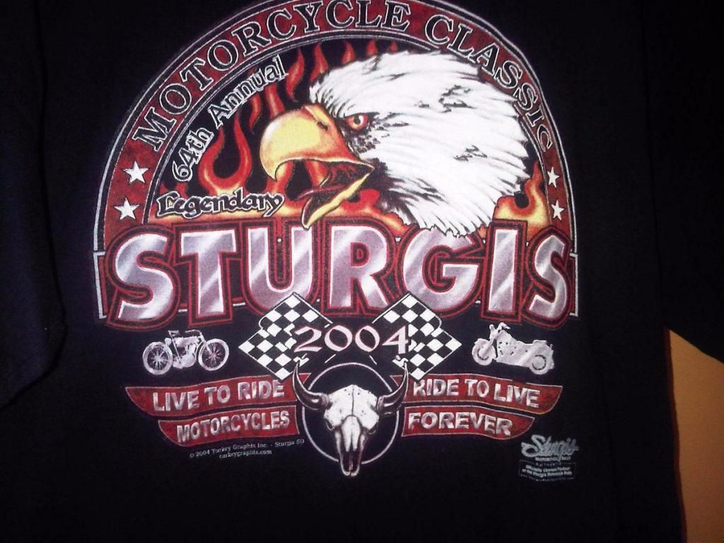 polo motociclista sturgis talla xl